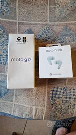 Motorola G17 - 256gb - azzurro + Auricolari