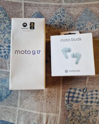 Motorola G17 - 256gb - azzurro + Auricolari