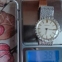 Longines in oro bianco 18 carati e brillanti