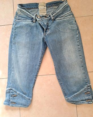 Pantaloni jeans modello capri #Take Two XS