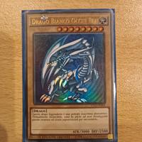 Yu gi oh carta drago bianco occhi blu vintage