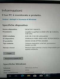 Pc desktop lenovo i5 8gb ram 250gb nvidia  p400