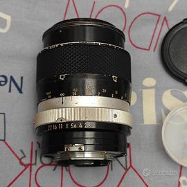 Nikon Nikkor-Q 135mm f2.8 Convertito Ai
