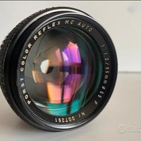 Porst Color Reflex MC Auto 55mm f1,2 *luminoso*✅