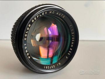 Porst Color Reflex MC Auto 55mm f1,2 *luminoso*✅