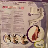 Cuscino per gravidanza e allattamento Nuvita