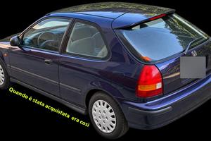 Honda Civic 1.4iS 90 CV 3 porte 1997 2 proprietari