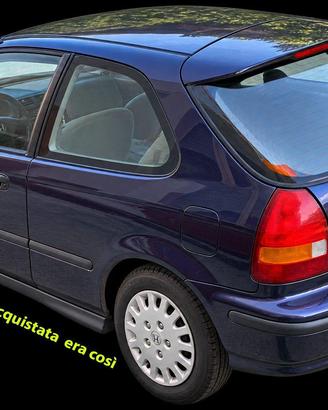 Honda Civic 1.4iS 90 CV 3 porte 1997 2 proprietari