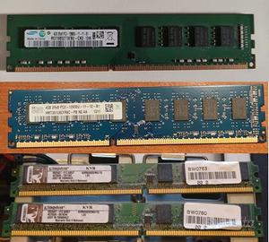 UDIMM 4Gb DDR3-1600 SAMSUNG-Hynix/ 1Gb Kingston