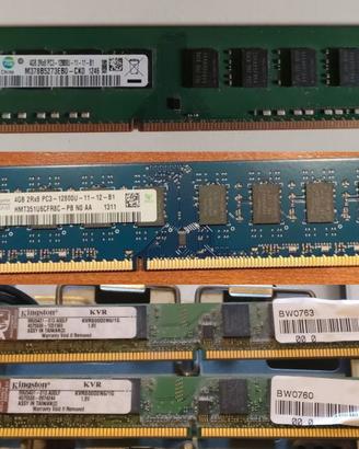 UDIMM 4Gb DDR3-1600 SAMSUNG-Hynix/ 1Gb Kingston