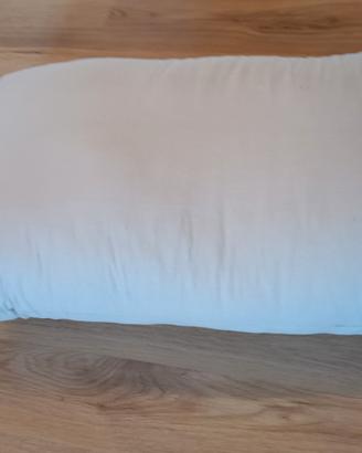 Cuscino per letto con fodera beige
