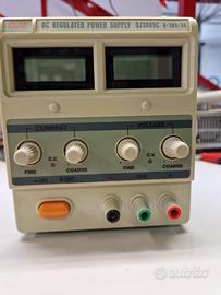 alimentatore da banco 3 uscite usato- funzionante