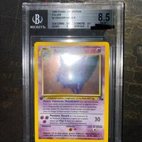 Pokemon gengar fossil 1 ed bgs8,5