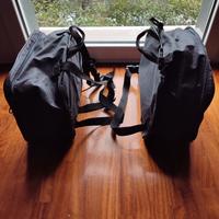 Coppia borse laterali scooter/moto