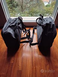 Coppia borse laterali scooter/moto