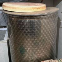 Serbatoio inox per vino