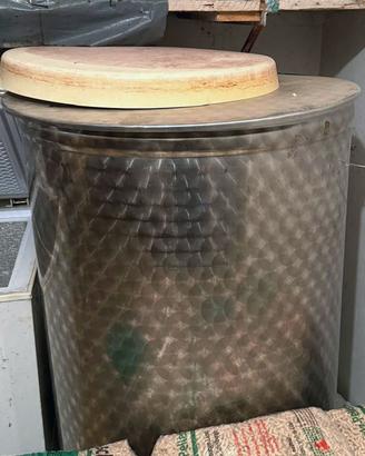 Serbatoio inox per vino