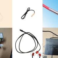 kit : sonde, condensatori e alimentatore. 