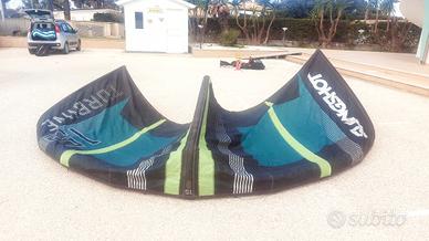   kitesurf  slingshot turbine 15m con barra 