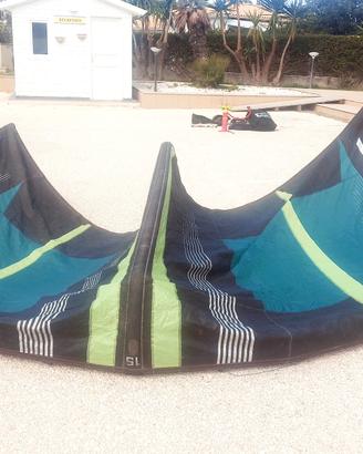   kitesurf  slingshot turbine 15m con barra 