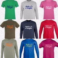 T-shirt 'Anche a Te e Famiglia' brand originale