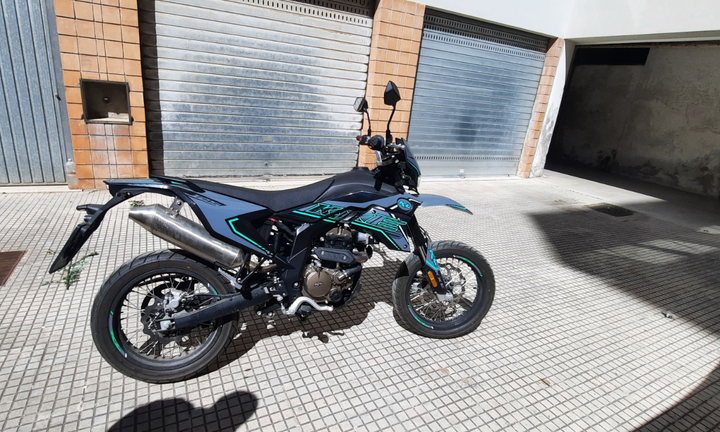 Motard kl 125 kxe - Civitavecchia