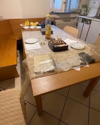 Tavolo allungabile in legno