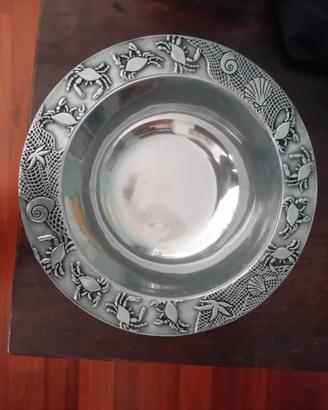 centrotavola vintage Wilton Armetale