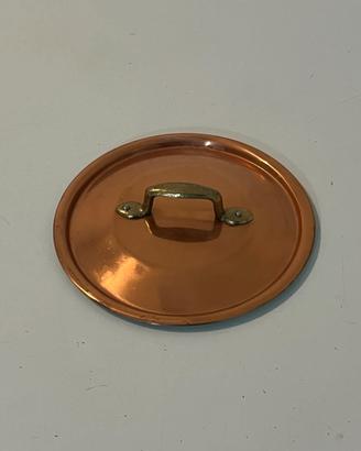coperchio rame stagnato Ruffoni 16 cm