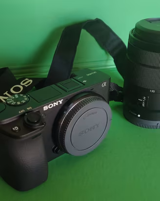 SONY A6400 KIT ZOOM 724 foto + GARANZIA + SIGMA 16