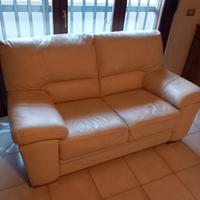  divano in pelle 3 posti e 2 posti