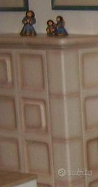 Stufa ad olle in maiolica (da montare)