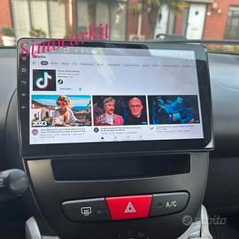 Autoradio Android CarPlay Per Aygo 107 C1