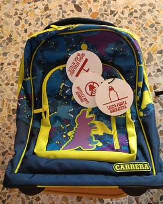 Zaino Trolley Scuola Carrera con Dinosauri 35
35L