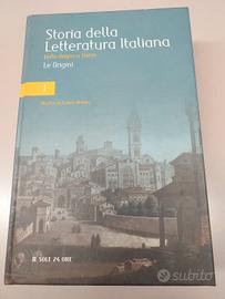 Libro "Storia della letteratura italiana"