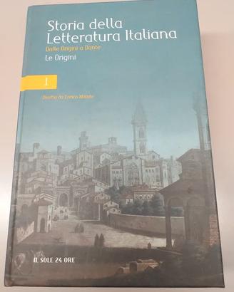 Libro "Storia della letteratura italiana"
