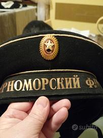 Cappello uniforme Marina russa forse sommergibili
