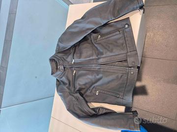 giacca BMW MOTORRAD BLACK LEATHER TG 52