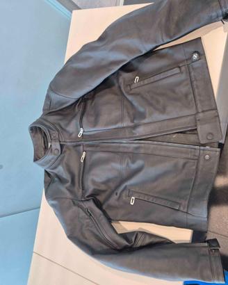 giacca BMW MOTORRAD BLACK LEATHER TG 52