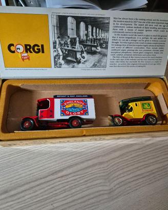 CORGI CONFEZIONE MODELLINI IN METALLO 2 PEZZI.