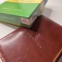 Portafoglio in pelle marrone By Luigi Benetton