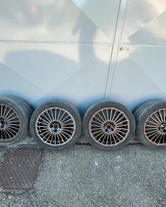 Cerchi alfa romeo mito 17 bruniti