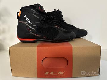 Scarpe moto TCX 9511 R04D AIR Nero Rosso 43