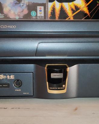 rara console laseractive pioneer completa