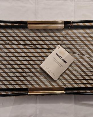 vassoio cristallo vintage anni 80