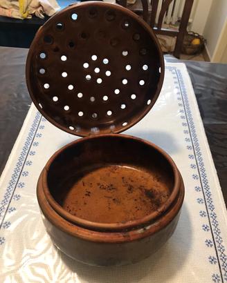 Scaldaletto antico in rame