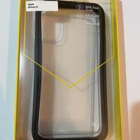 cover iphone 14, nera, modlare omaggio  power bank