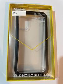 cover iphone 14, nera, modlare omaggio  power bank