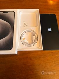 Iphone 15 Pro Max 256gb + Cover ePellicola privacy