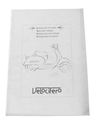 Catalogo ricambi in PDF per Italjet Velocifero
